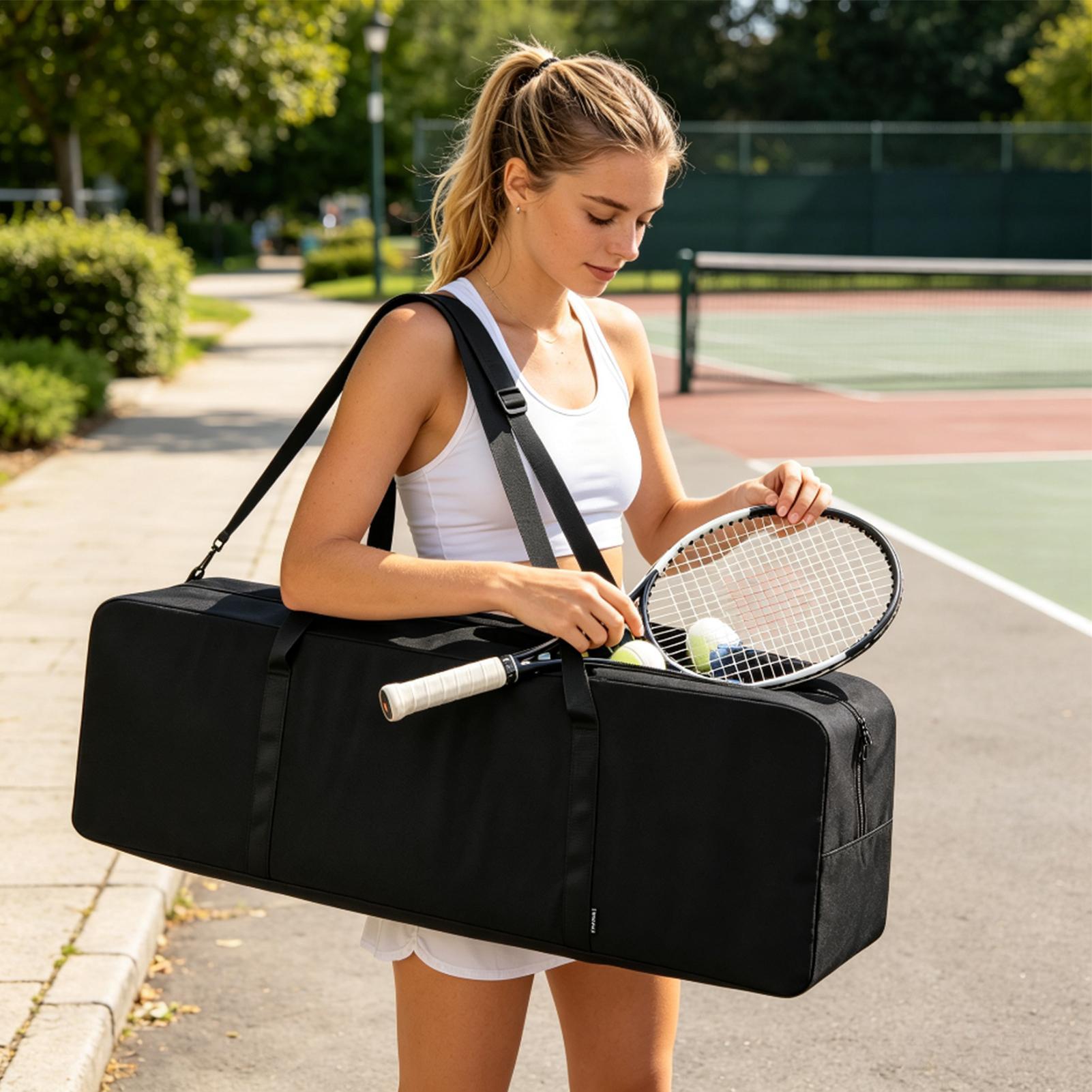 Pickleball Net Bag Foldable Ne - Badminton Net ulasan dan harga