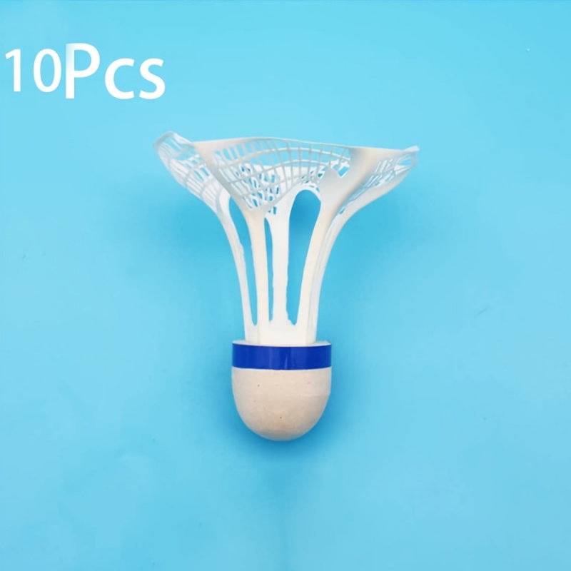 10pcs Wind-Resistant Badminton - Feather Shuttlecock ulasan dan harga