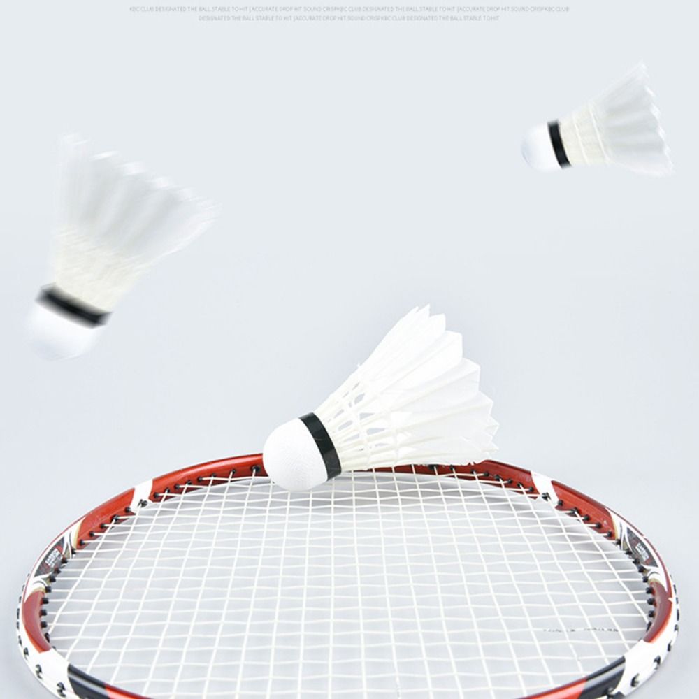 3/6/12Pcs New White Badminton  - Feather Shuttlecock ulasan dan harga