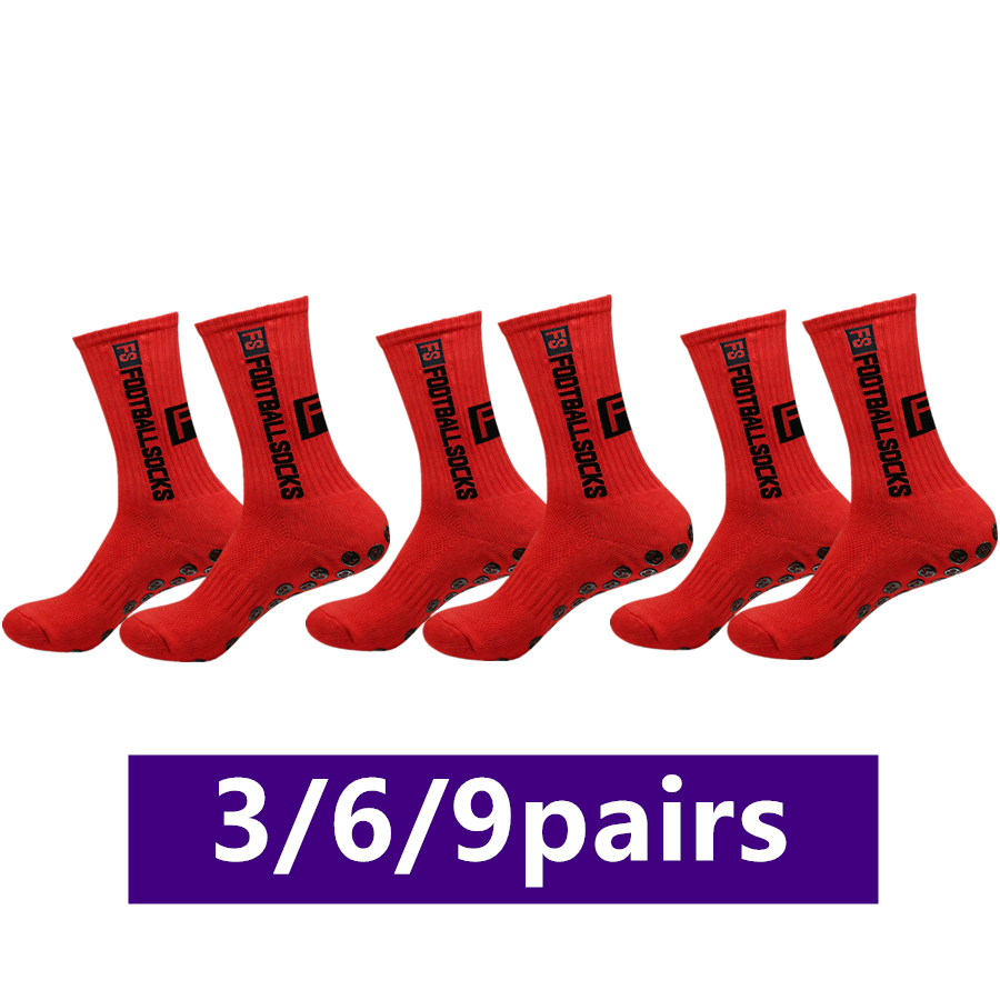 3/6/9pairs unisex non slip gri - Sports Grip ulasan dan harga