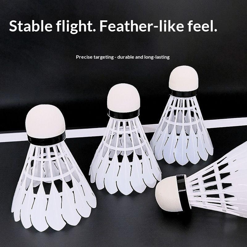 3/6/12Pcs Outdoor Sports Train - Badminton Shuttlecock ulasan dan harga