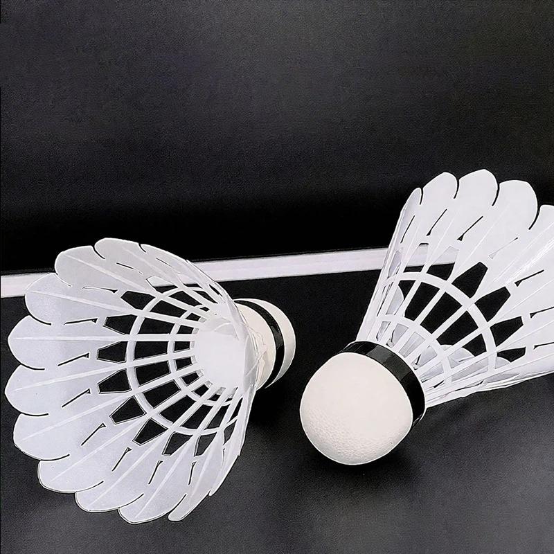 3/6/12Pcs Outdoor Sports Train - Badminton Shuttlecock ulasan dan harga