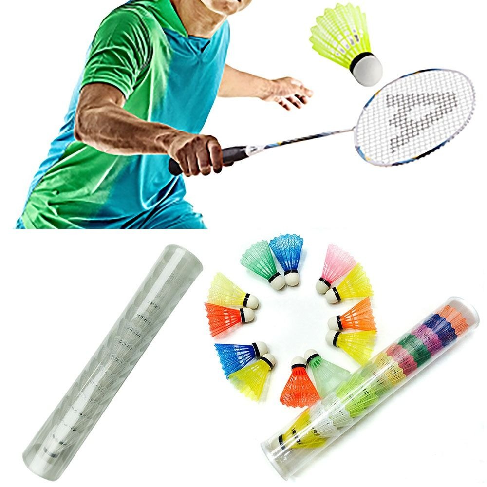 6/12PCS Windproof Badminton Mu - Feather Shuttlecock ulasan dan harga