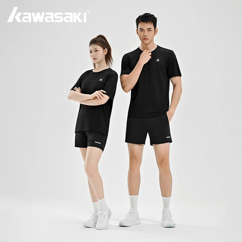 Kawasaki Men Couples Badminton - Badminton Jersey ulasan dan harga
