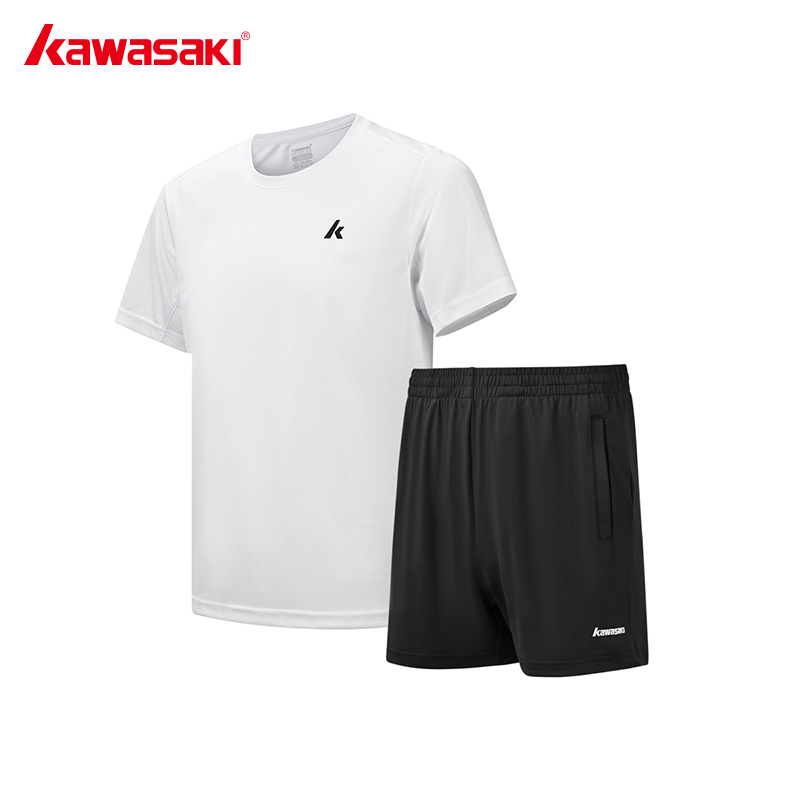 Kawasaki Men Couples Badminton - Badminton Jersey ulasan dan harga