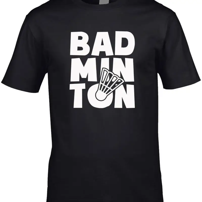 Badminton Men'S T Shirt Funny  - Badminton Net ulasan dan harga