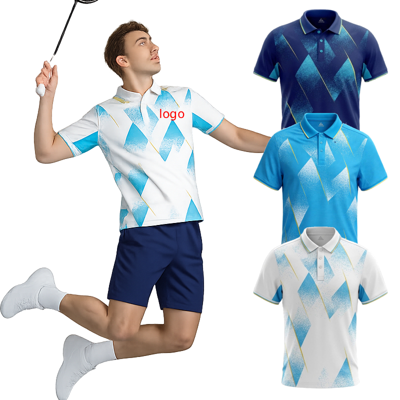 Men's Badminton Polo Shirt Cus - Badminton Jersey ulasan dan harga