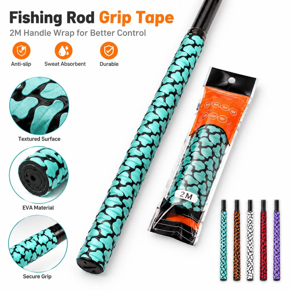 Anti-Slip Grip Band Fishing Ro - Badminton Grip ulasan dan harga