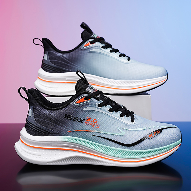 Men Carbon Plate Running Shoes - Badminton Shoes ulasan dan harga