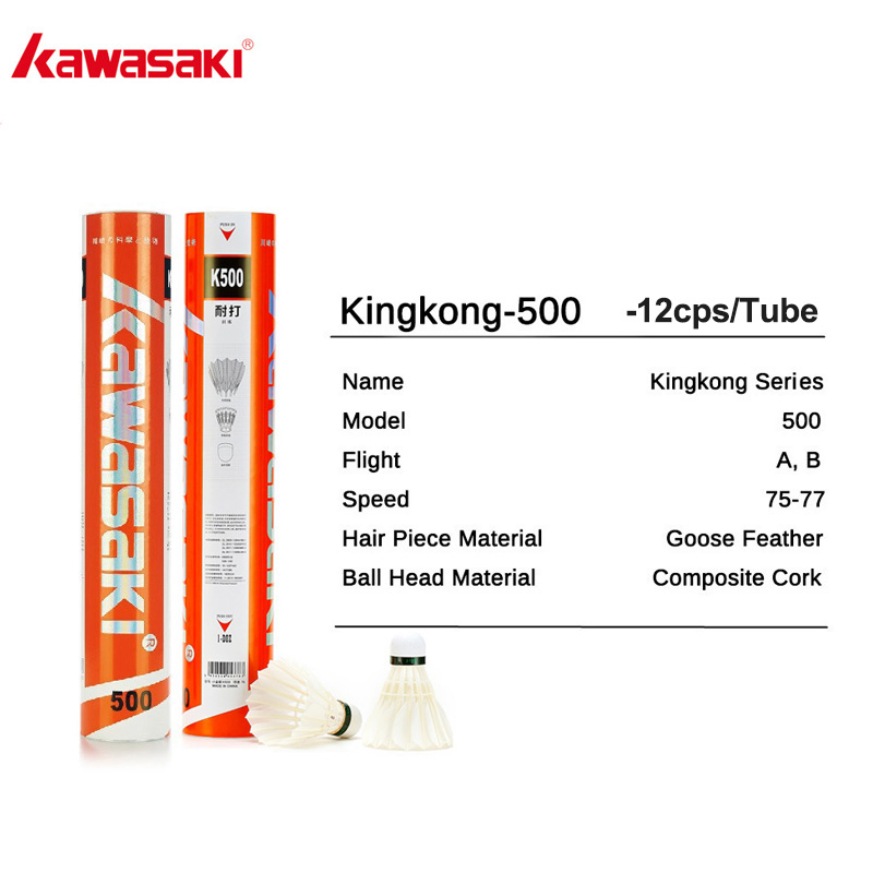 Kawasaki King Kong 500 / Queen - Feather Shuttlecock ulasan dan harga